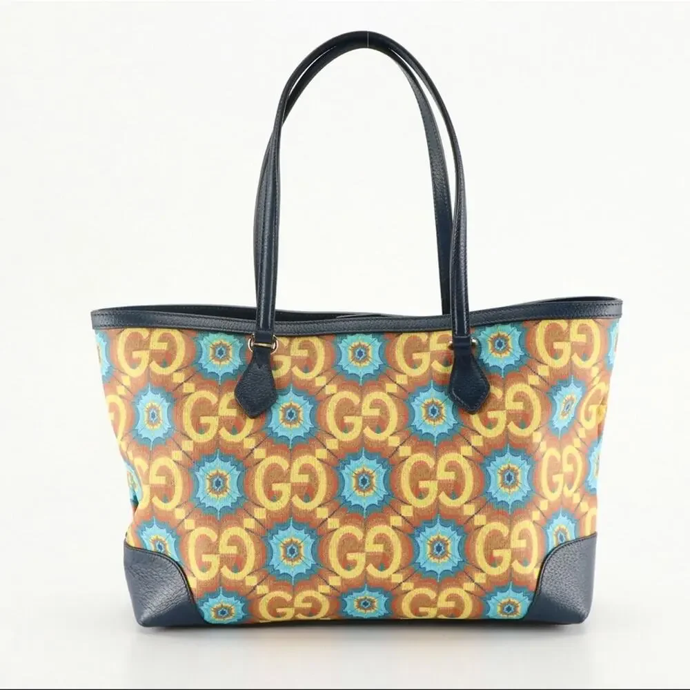 Gucci 100 Ophidia Tote Bag Multicolor Kaleidoscope Limited Edition, Rare EUC